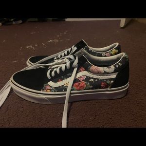 Vintage Floral Vans